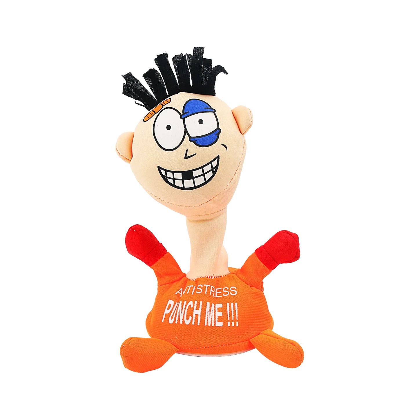 Stress Relief Toys, Desktop Punching Me Doll, Anti Stress Plush Screaming Doll, Comfortable Touching Me Decompress Toys