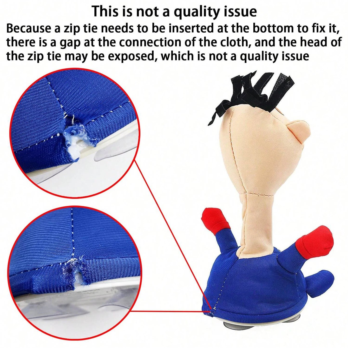 Stress Relief Toys, Desktop Punching Me Doll, Anti Stress Plush Screaming Doll, Comfortable Touching Me Decompress Toys