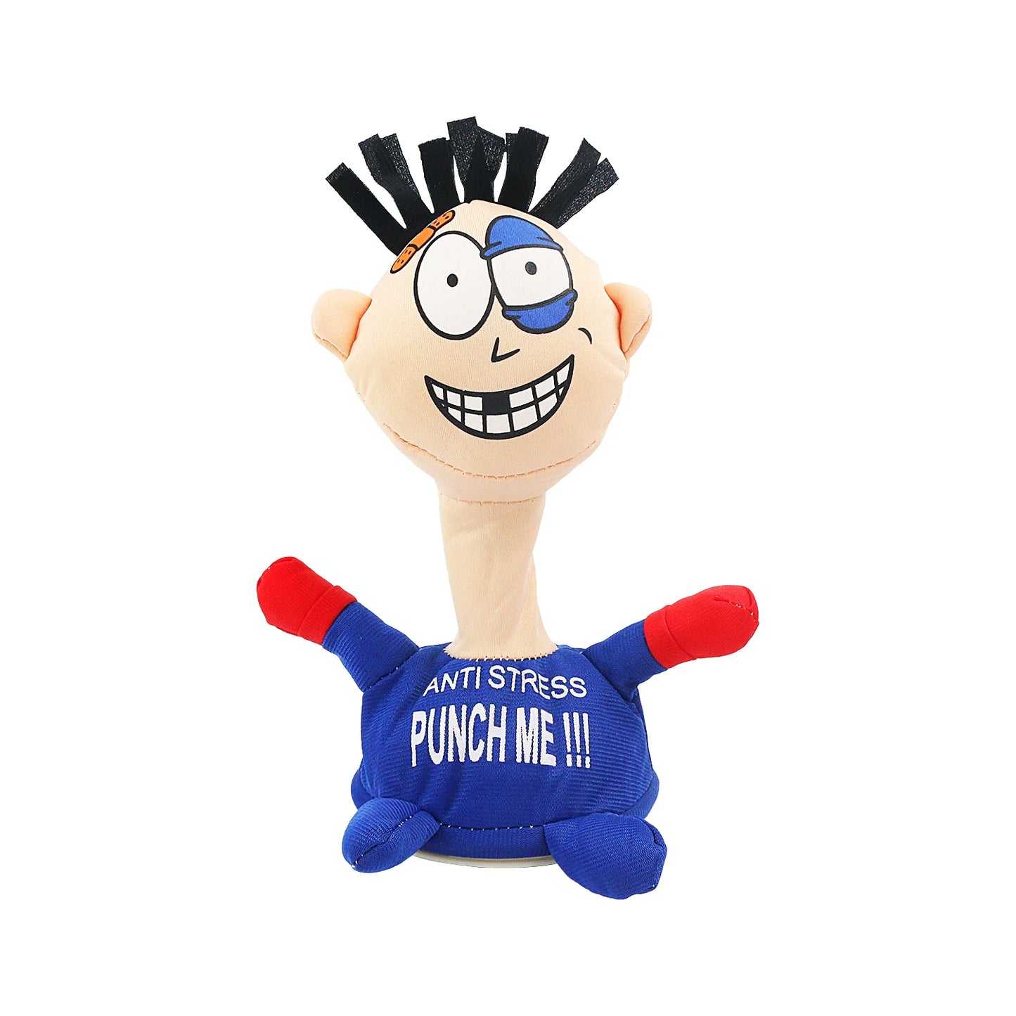 Stress Relief Toys, Desktop Punching Me Doll, Anti Stress Plush Screaming Doll, Comfortable Touching Me Decompress Toys
