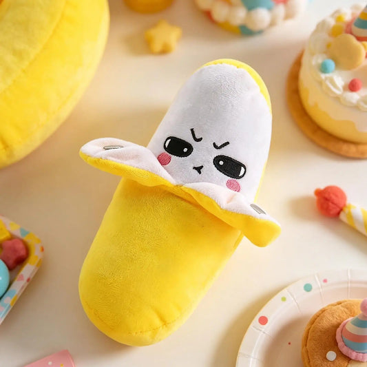 Fruit rhythm piano interactive dolls Creative Peculiar Music Rhythm Parent-child Interactive Plush Doll Banana Induction Toy